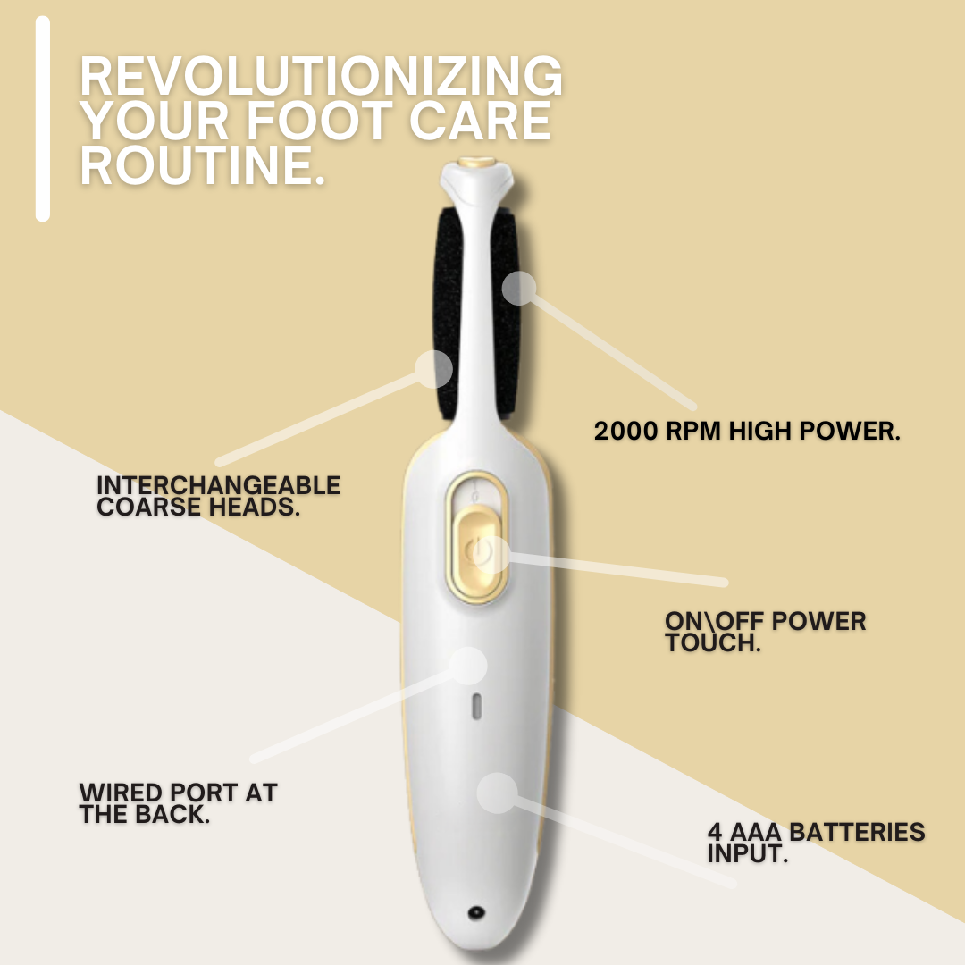 SilkySoles™  Electric Dead Skin Remover